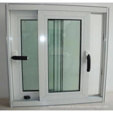 Ventana colgante vertical de PVC con ventana corrediza individual / ventana UPVC